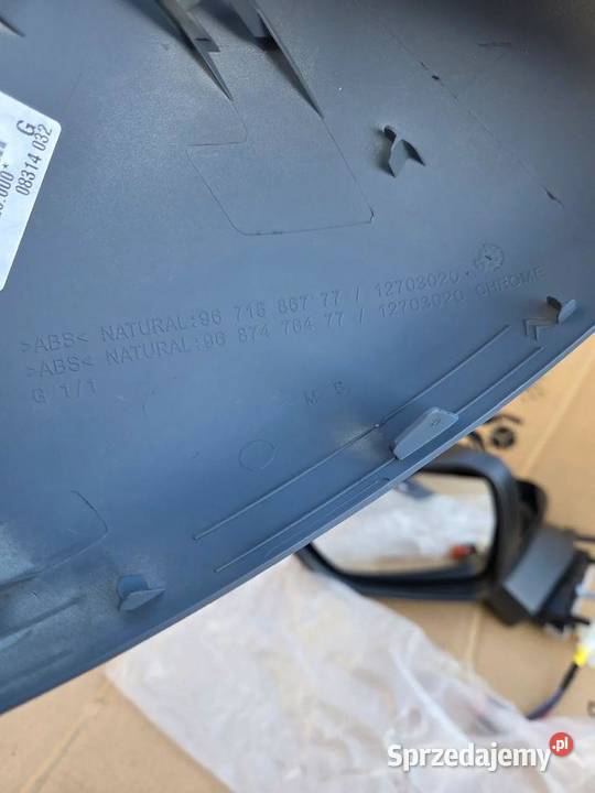 Lusterko lewe CITROEN DS4 B75 7 Pin 9671589377 Lusterka zewnętrzne