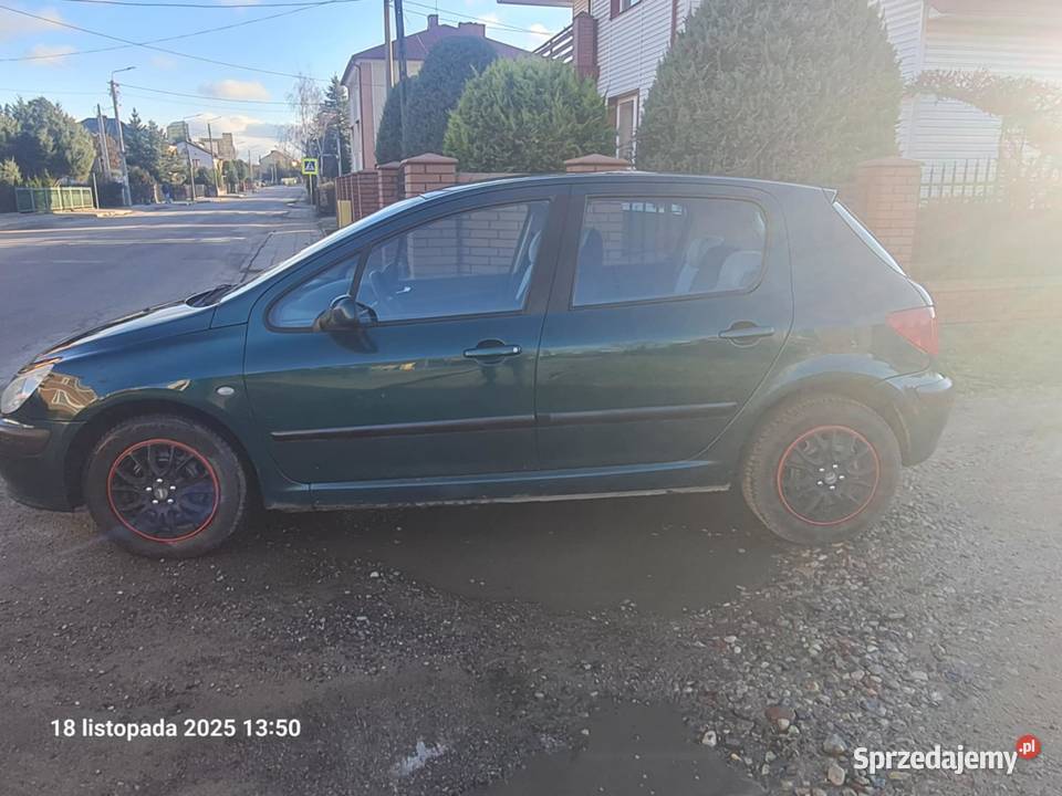 PEUGEOT 307 sprawny długie opłaty 2002r
