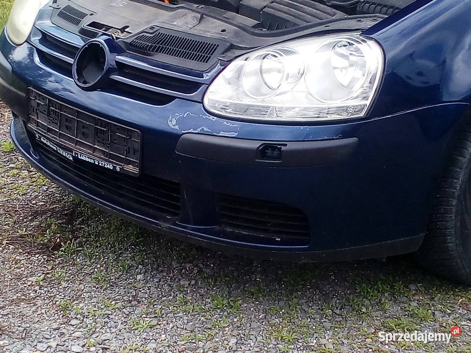 VW golf 5 V zderzak maska błotnik pas przedni Połaniec