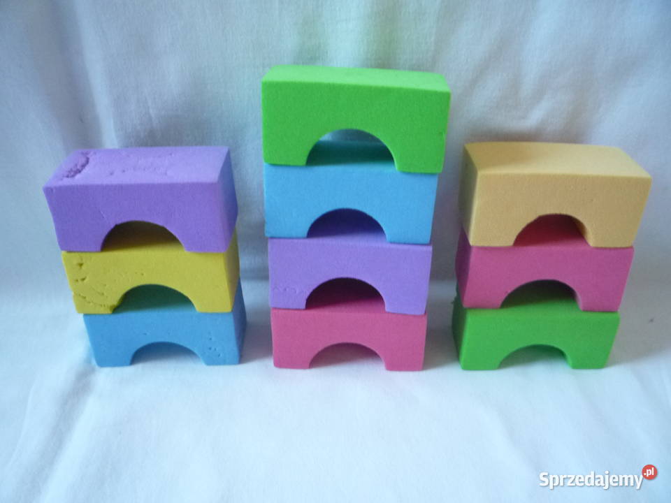 Klocki piankowe lekkie 32 sztuki zachodniopomorskie