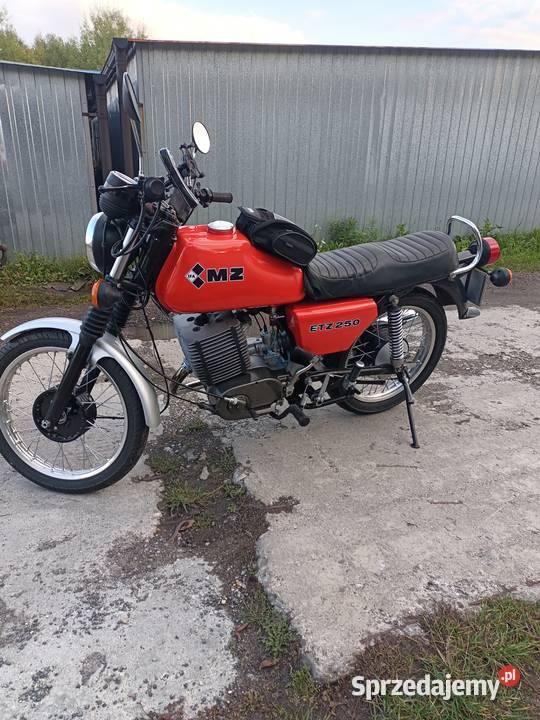 MZ ETZ 250 DDR śląskie Sosnowiec