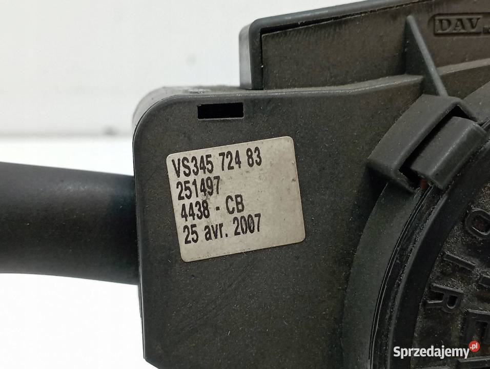 PRZEŁĄCZNIK ZESPOLONY VS34572483 DAV Peugeot