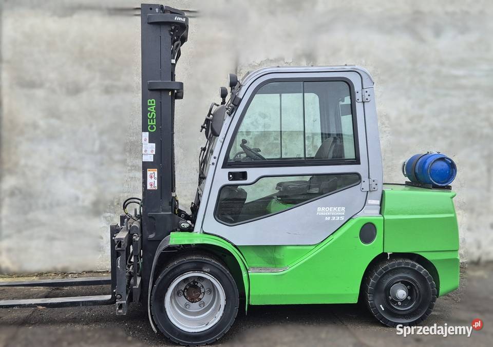 Wózek widłowy Cesab 3500 czyli Toyota 8FGF35 Rybnik