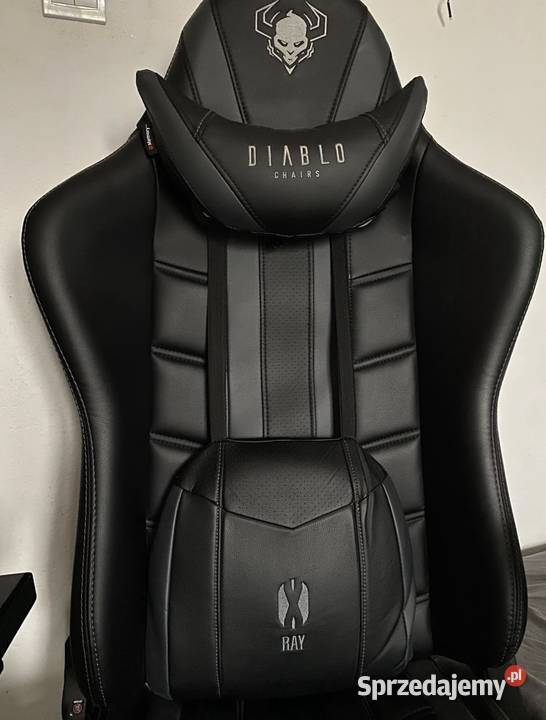 Fotel gamingowy Diablo xray XL czarnoszary gift Meble