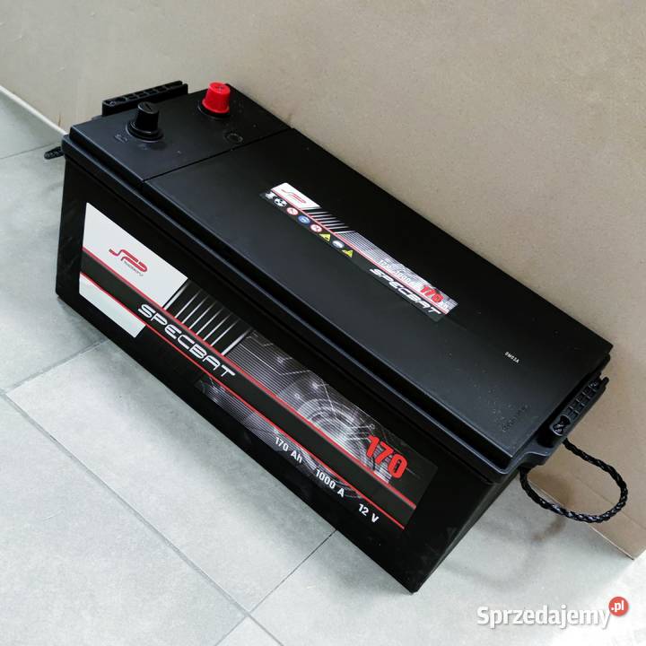 Akumulator SPECBAT 170Ah 1050A EN LEWY PLUS Łomża sprzedam