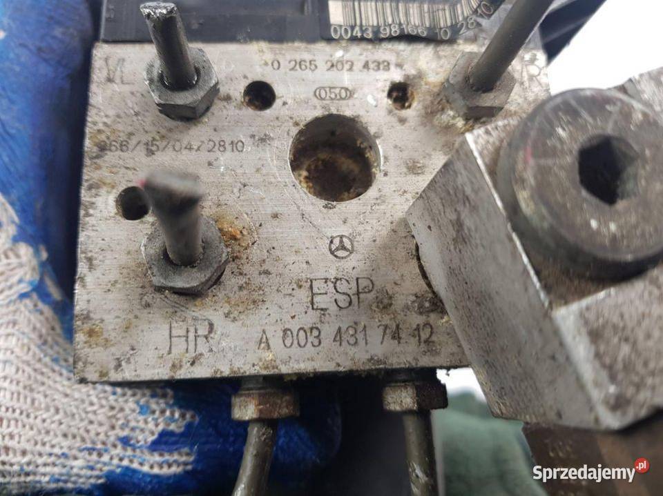 POMPA ABS HAMULCOWA A KLASA A0034317412