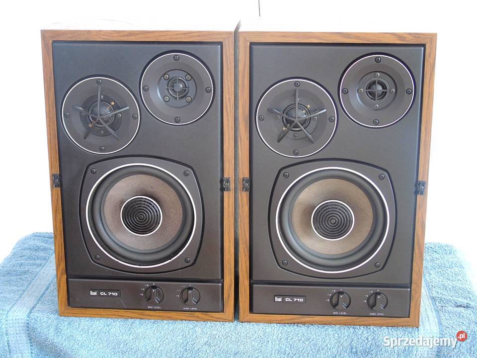 Monitory odsłuchowe Dual CL710 Vintage HiFi podkarpackie Jasło