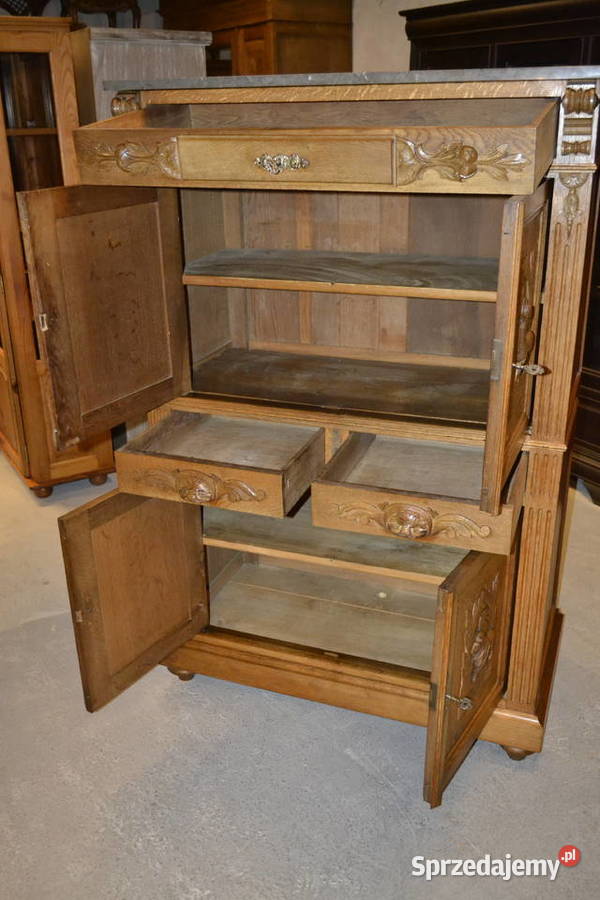komoda pomocnik 1900 dąb Meble Meble Będzin