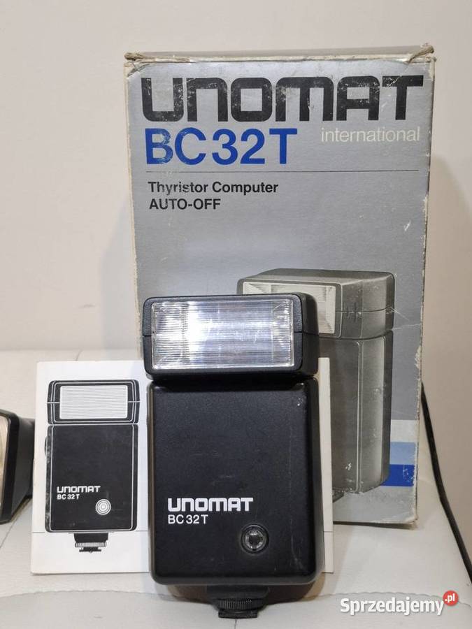 Lampa błyskowa Unomat do aparatu fotograficznego Kraków