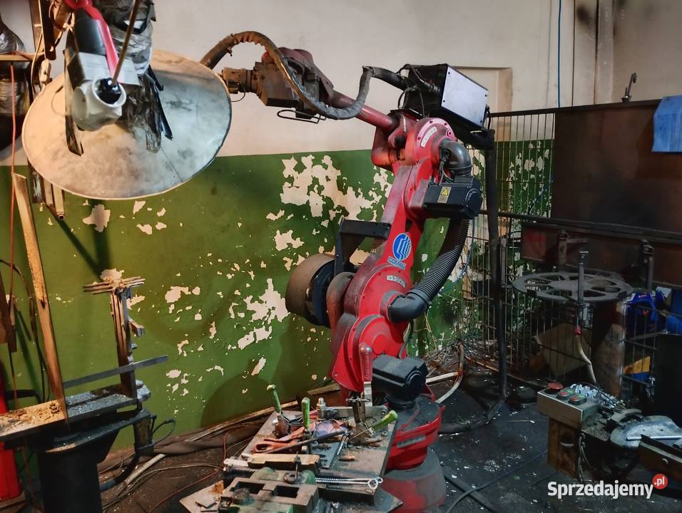 Robot spawalniczy Comau Produkcja mazowieckie Kobyłka