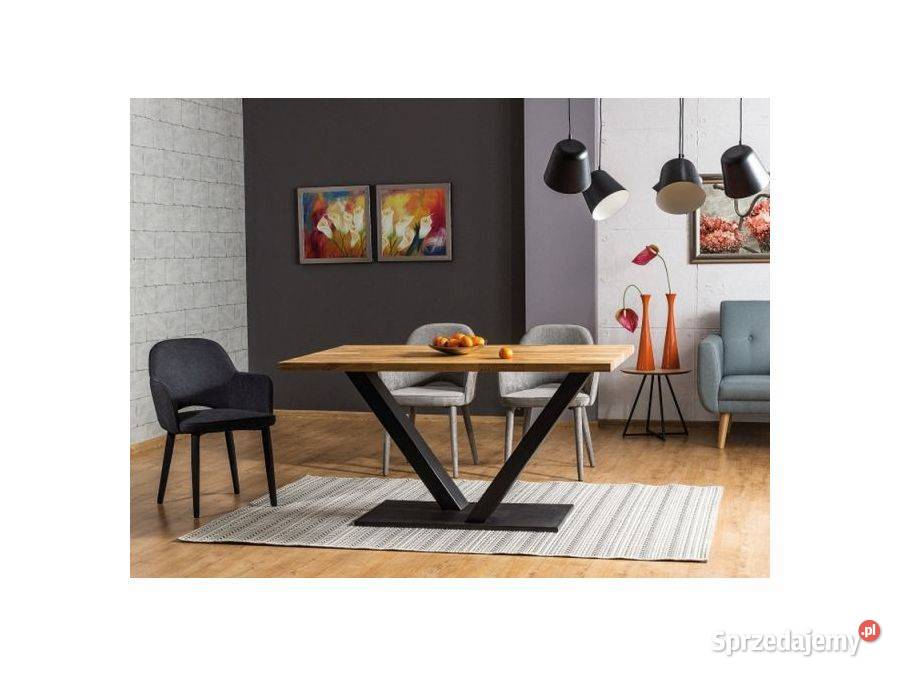 Stół Loftowy VECTOR 6 krzeseł ROBIN zachodniopomorskie Koszalin