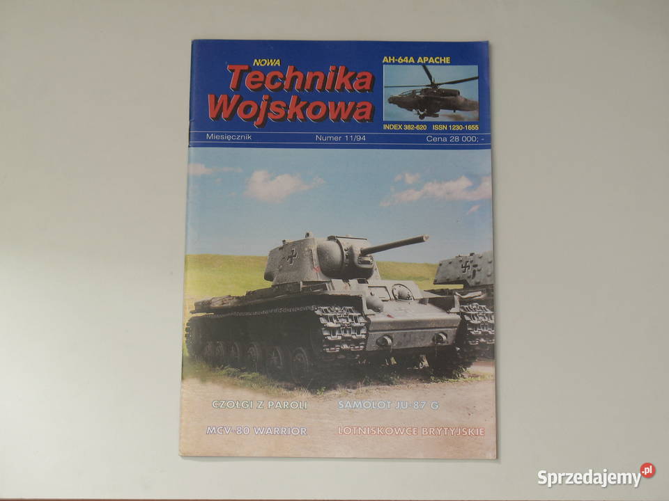 Technika Wojskowa numery 13 i 711 rocznik 1994 5 Czasopisma małopolskie Kraków