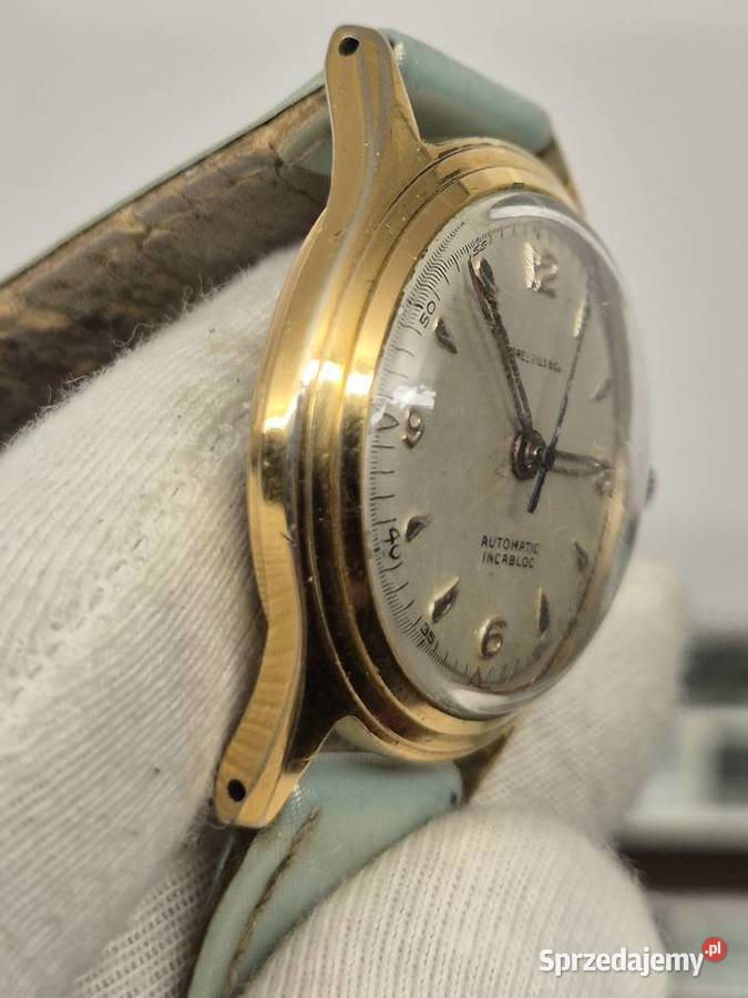 Zegarek Ernest Borel Fils Co vintage automat