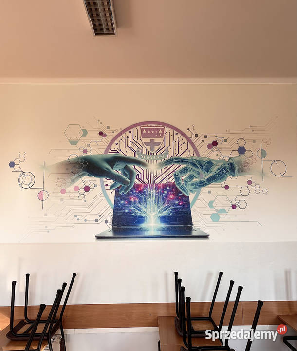 Druk ścienny trwały druk dowolnych grafik Katowice