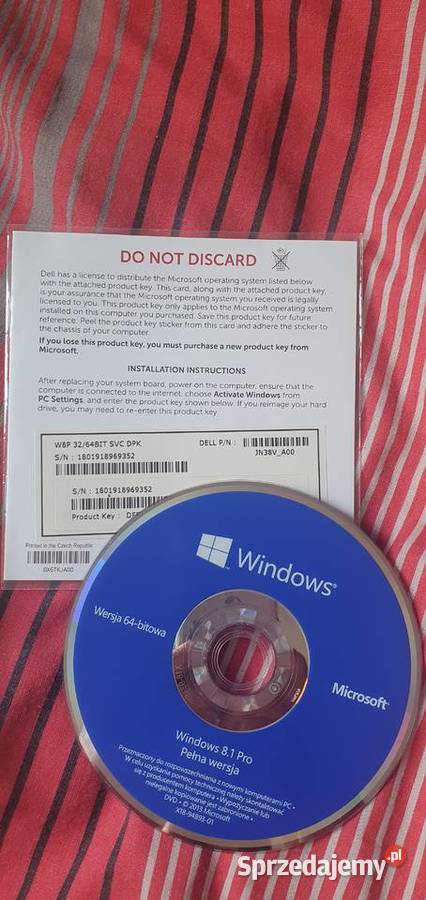 Windows 81 wersja Polska 64 bitowa płyta zachodniopomorskie Białogard