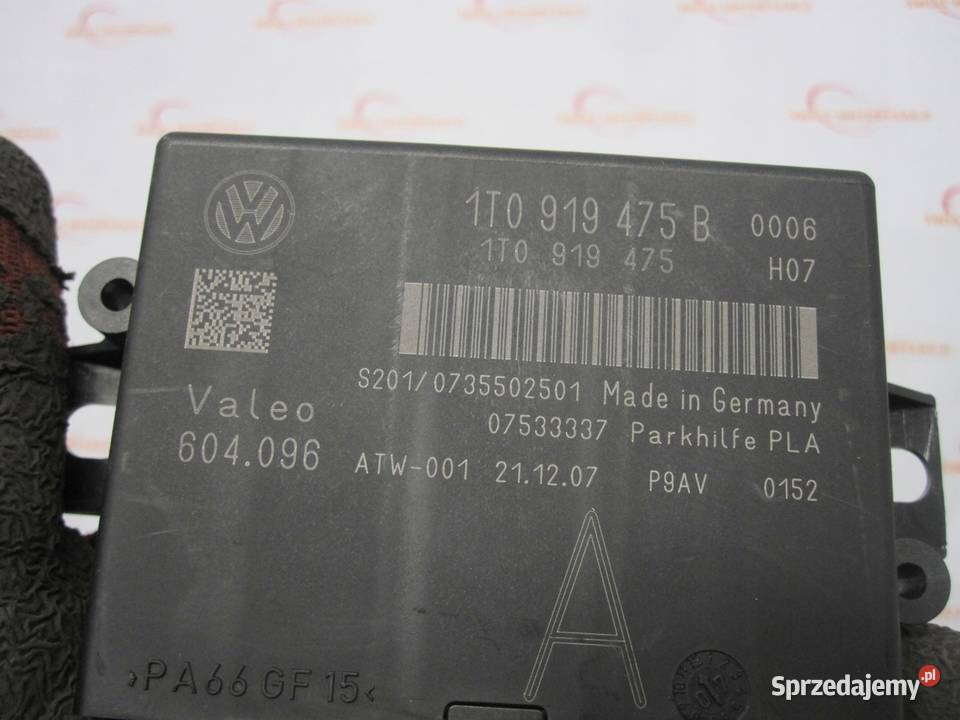 VOLKSWAGEN TIGUAN 5N 08r moduł parkowania PDC Komputery Kielce