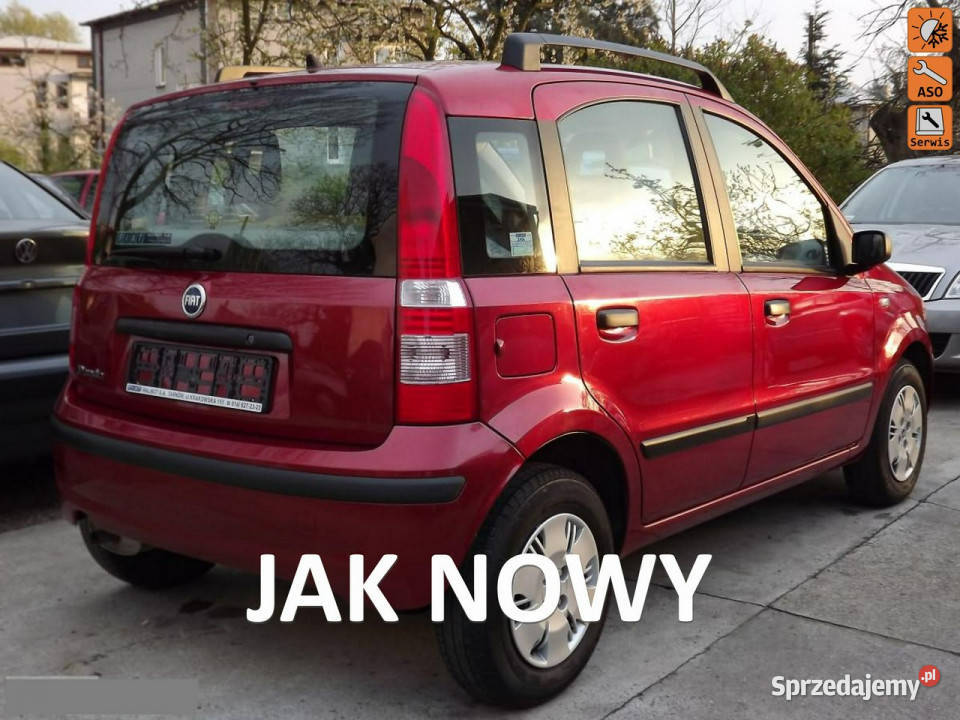 Fiat Panda 33BEZWYPADKOWYkrajowy PANDA NOWA II Panda Skawina