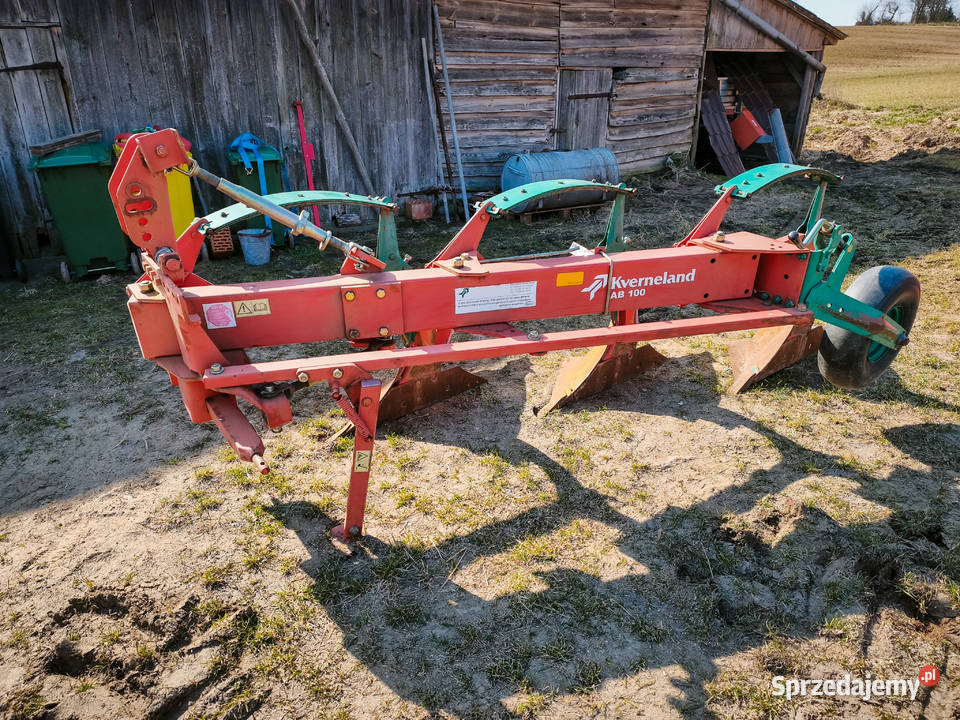 Pług Kverneland AB 100 3skibowy Resor 2013 IDEAŁ Brodnica