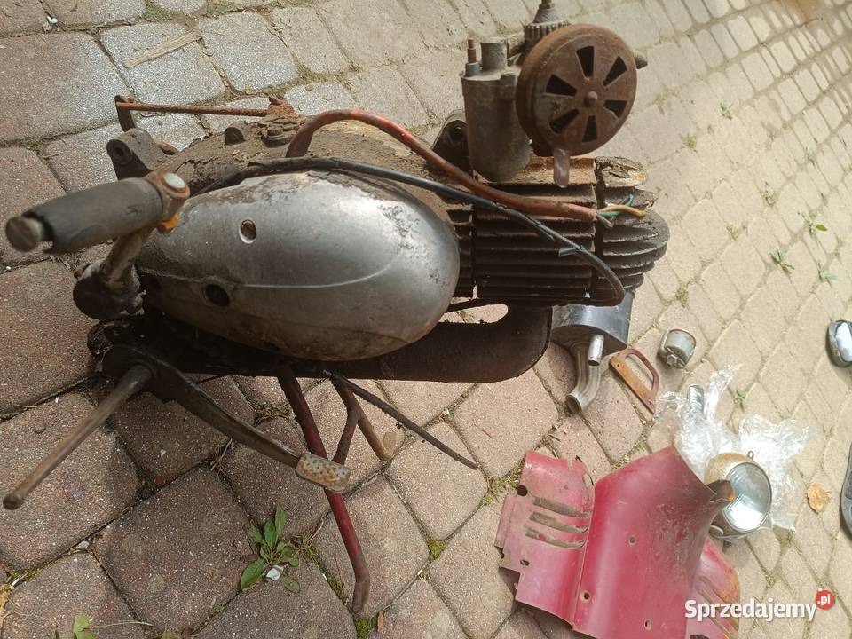 Jawa 555 1960 zabytek kompletna oryginał kaczka Pozostałe Bielsko-Biała