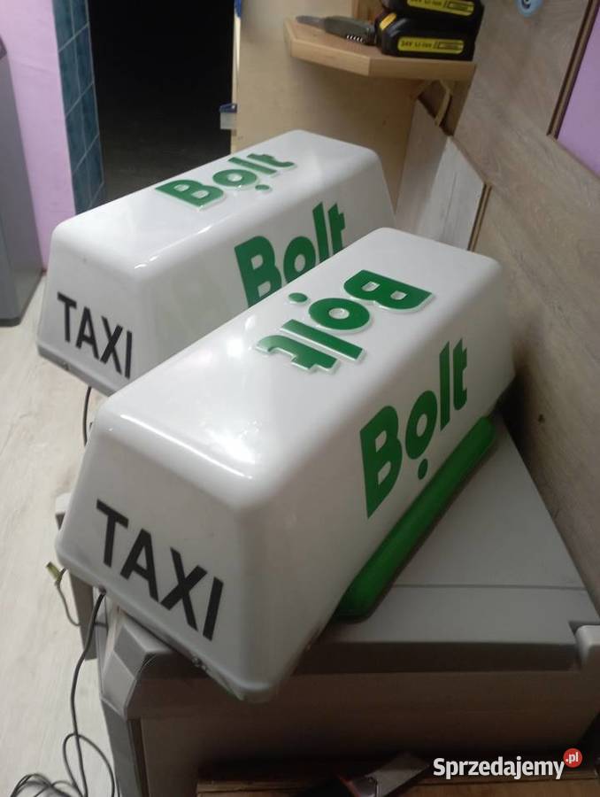 Lampa taxi BOLT Konin