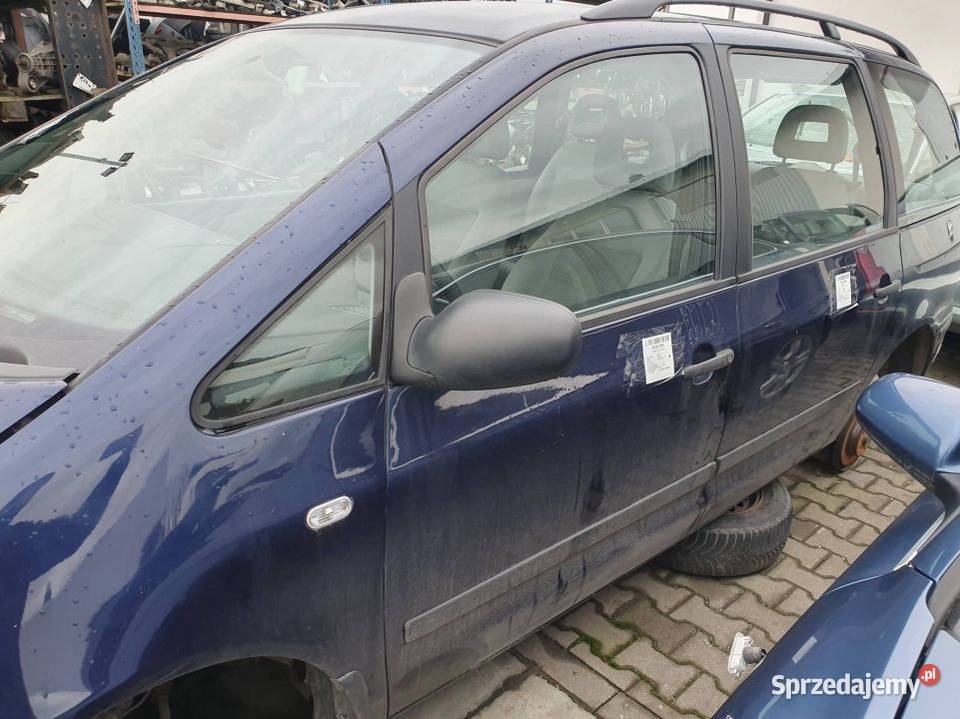 DRZWI LEWE PRZÓD FORD GALAXY STATE BLUE METALLIC Części samochodowe sprzedam