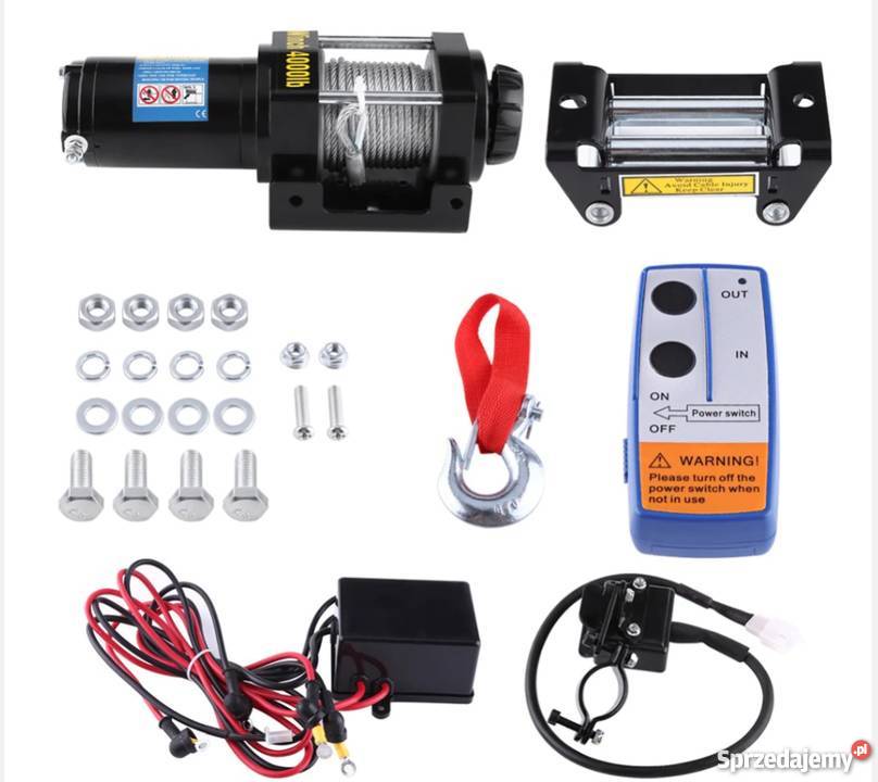 Wyciągarka samochodowa elektryczna12 v Bukowa
