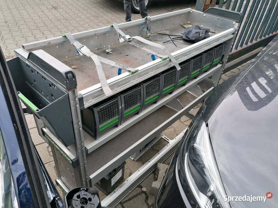 regał serwisowy do zabudowy auta Oborniki