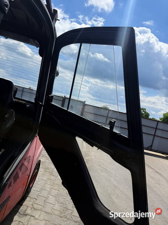 Drzwi kabiny LINDE H25 H30 H35 392 393 ORYGINAŁ Kabina i nadwozie Działoszyn