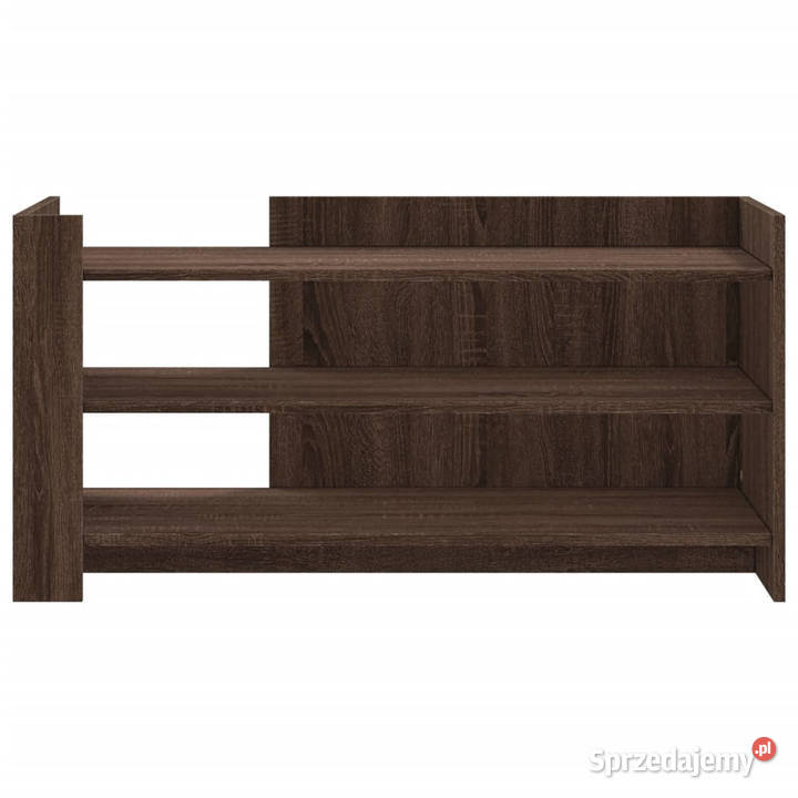 Stolik kawowy brązowy dąb 100x50x50 WM848352