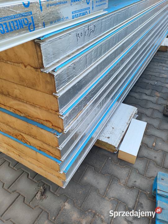 Płyty warstwowe PIR 10 Ściany 1200m2 Ładnee