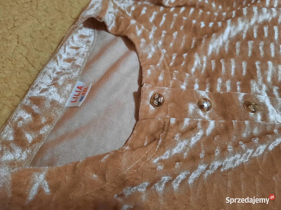 Beżowa bluzka Libiąż