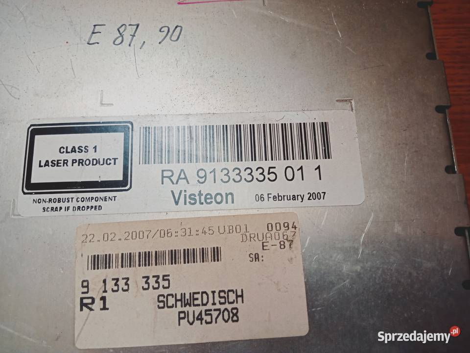 BMW E87 E90 radio cd wielkopolskie Krotoszyn