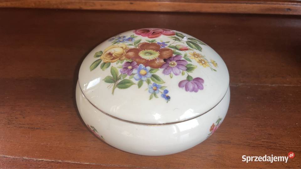 Puzderko Ilmenau Germany Porcelanę ecru z Gdańsk