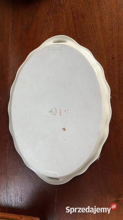 Patera tacka Furstenberg Germany Porcelana ecru