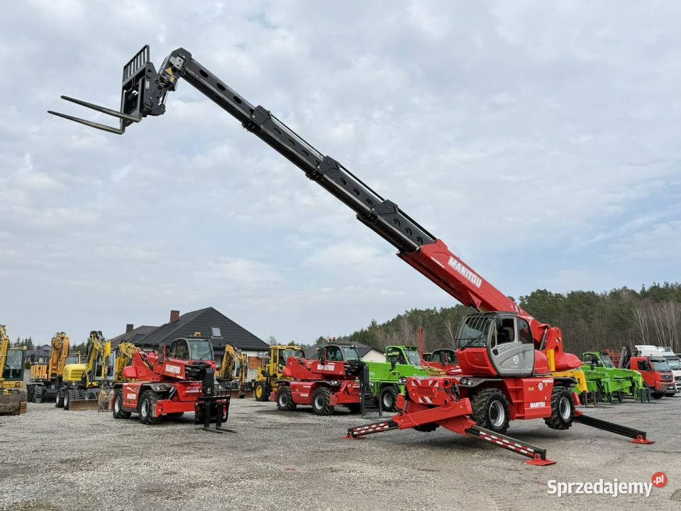 pozostałe Manitou MRT 3050 ROTO Ładowarka Koparko ładowarki Widełki