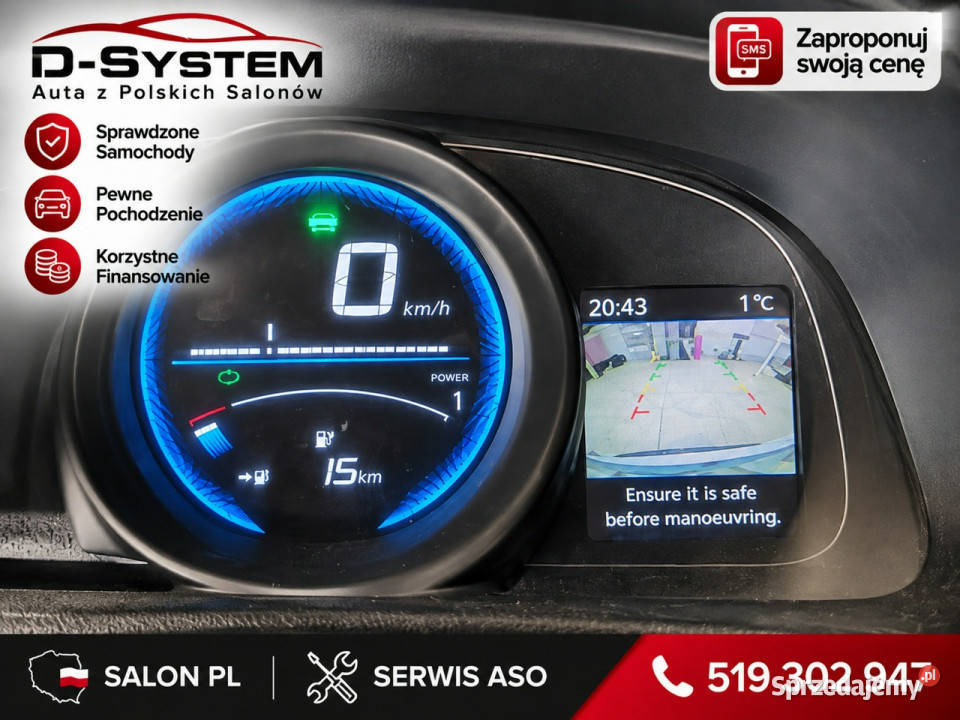 Nissan ENV200 22r Nissan NV200 Acent MAXX Salon welurowa tapicerka