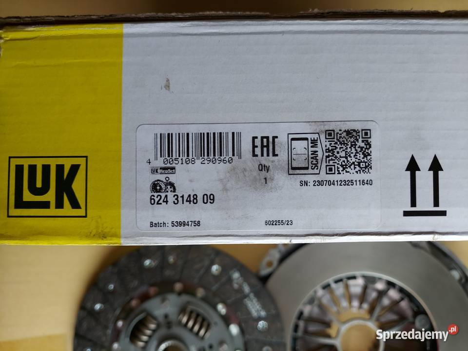Sprzęgło Luk 624314809 Mercedes Widełka