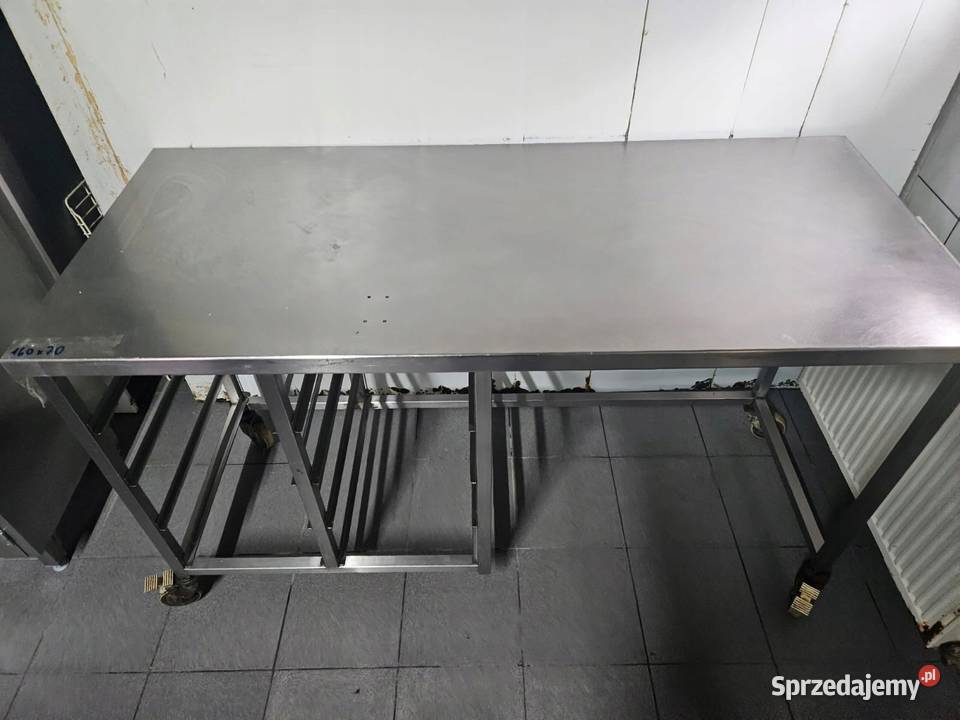 Stół mobilny gastronomiczny wydawczy 160 x 70 Gastronomia śląskie Góra sprzedam