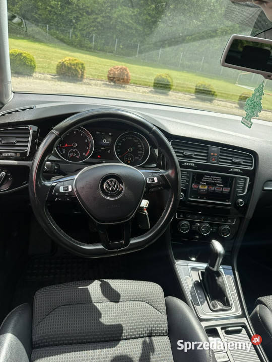 Volkswagen Golf VII 2012 srebrny Golf Lipówki