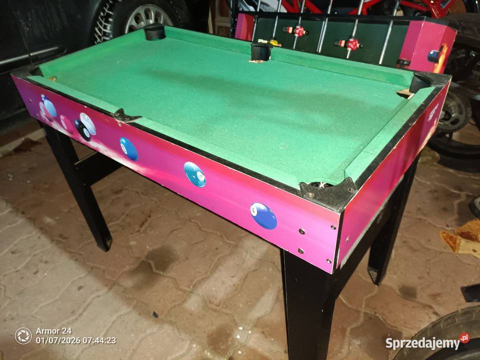 Stół do bilarda i pilkarzyki zabawa dzieci i sprzedam