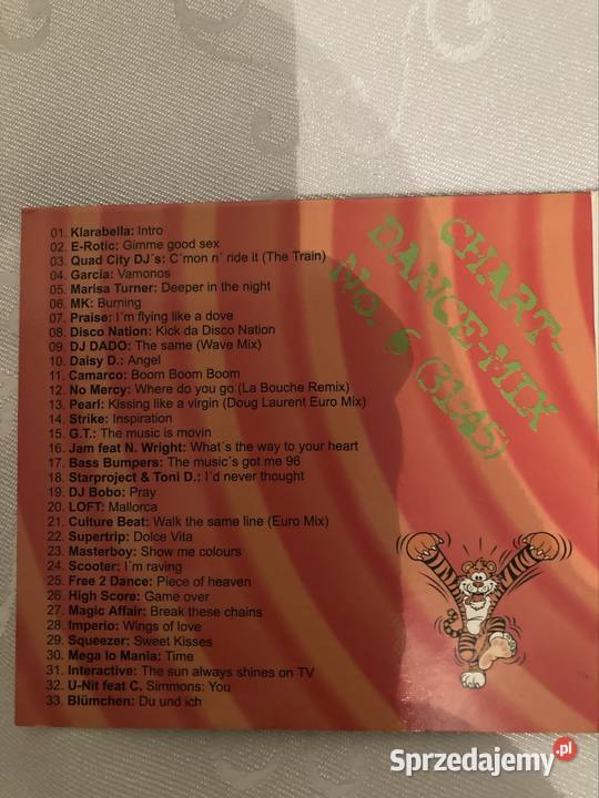 Płyta Cd Mega Mix Partydance 6 The Mixes Lata 90 dance sprzedam