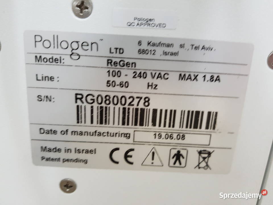 RF Pollogen Regen Urządzenie serwisie 100 Bydgoszcz