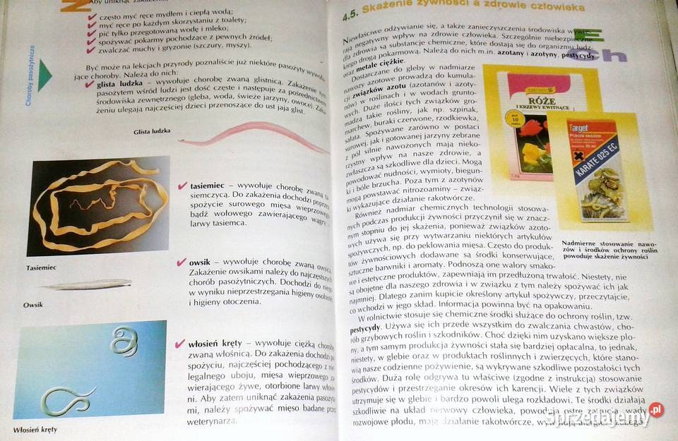 Biologia gimnazjum Cz 2 W Gołda M Kłyś J Wardas Rok wydania 2000 Pozostałe lubelskie Chełm