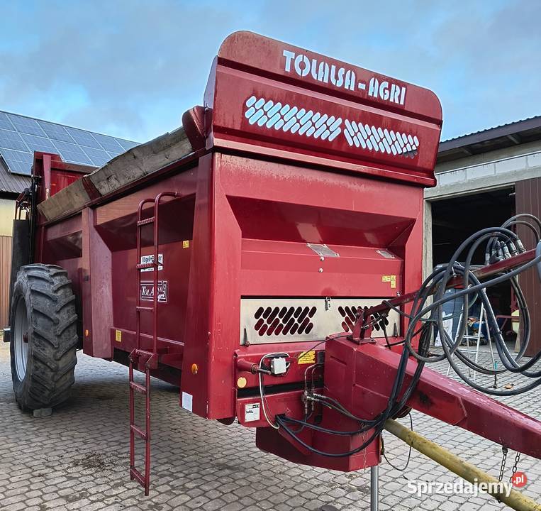 Rozrzutnik obornika Tola Isa Agri France Jeantil Łomża sprzedam