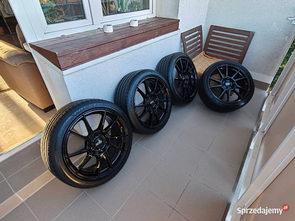 Felgi to R18 DOTZ Kendo Black z oponami Kolonowskie