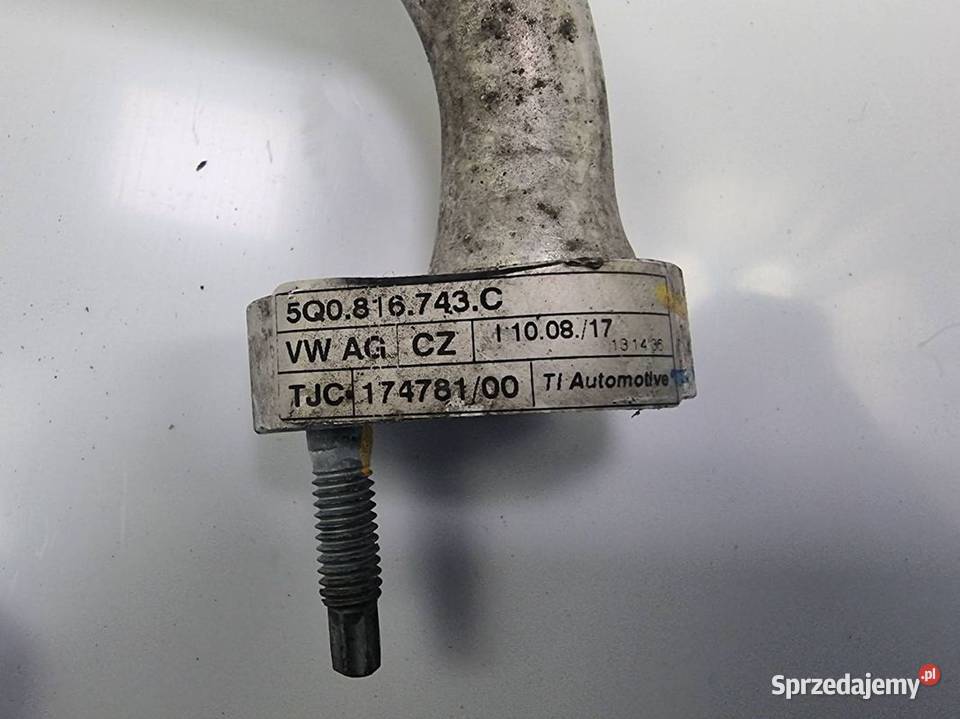 PRZEWÓD KLIMATYZACJI VOLKSWAGEN GOLF VII