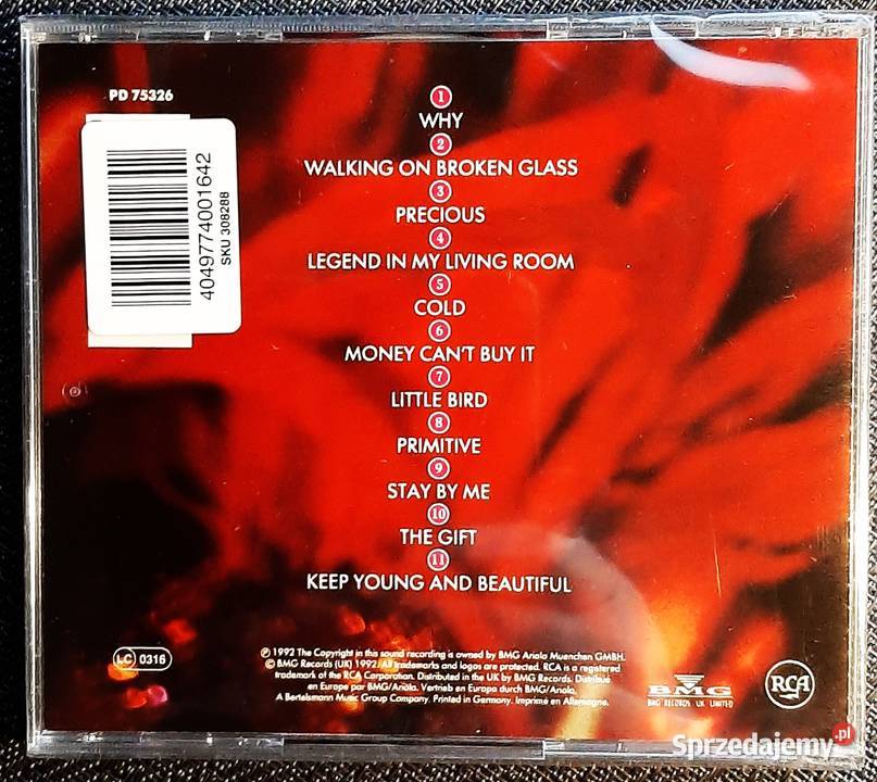 Wspaniały Album CD ANNIE LENOX EURYTHMICS Diva śląskie Katowice
