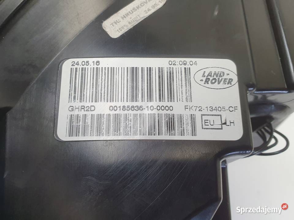 LAMPA TYLNIA LEWA Land Rover Discovery Sport Lampy tylne Rudka