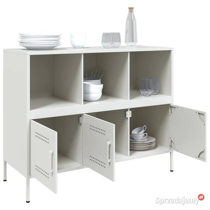 Szafka biała 1005x39x79 stal WM843095
