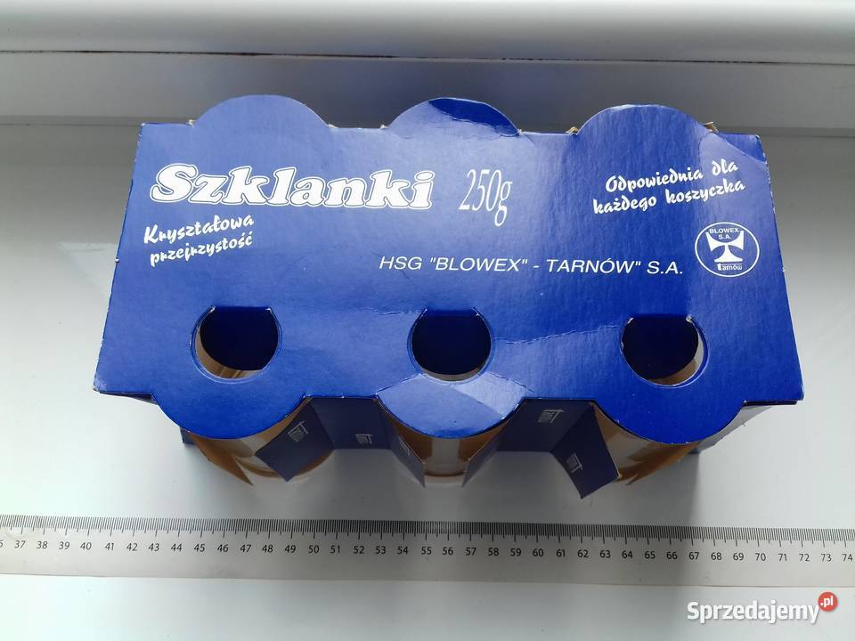 HSG Blowex Tarnów Szklanki 250g Kryształowa Porcelana i szkło Bydgoszcz